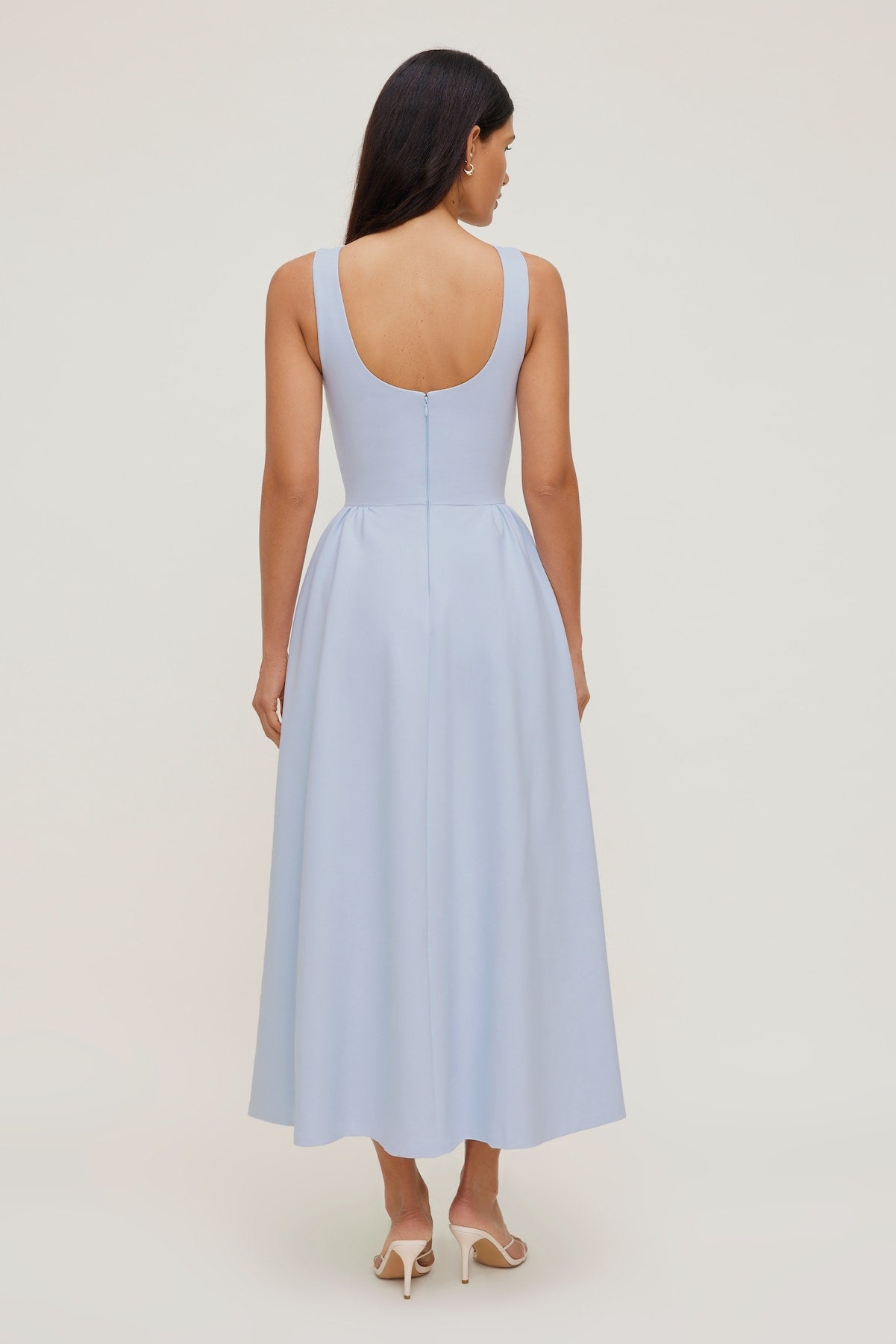 Dynamite Outlets | Iris Ponte Midi Dress Blue