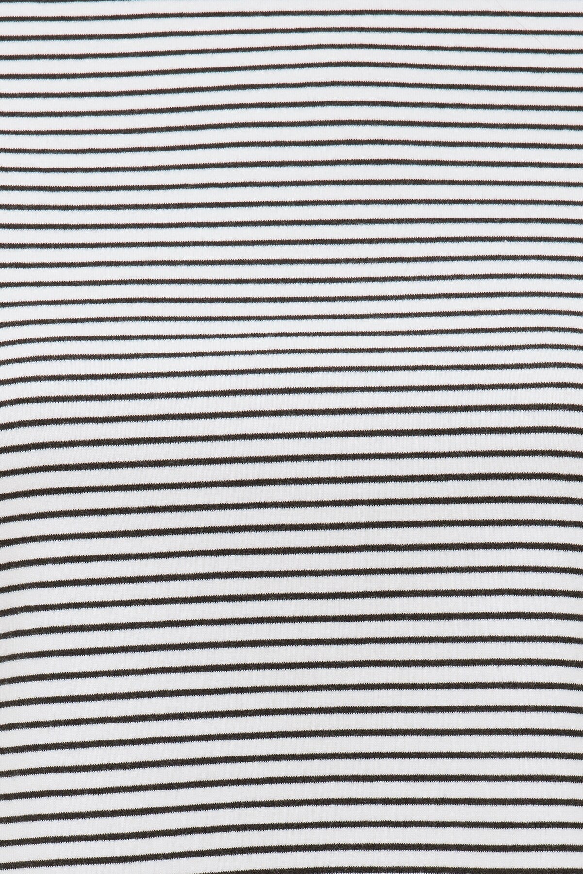 Dynamite Store | Everyday Striped Heavy Cotton T Shirt White