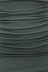 Dynamite US | Sculpt Boat Neck Maxi Dress Green
