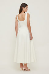 Dynamite Online | Irina Ponte Midi Dress White