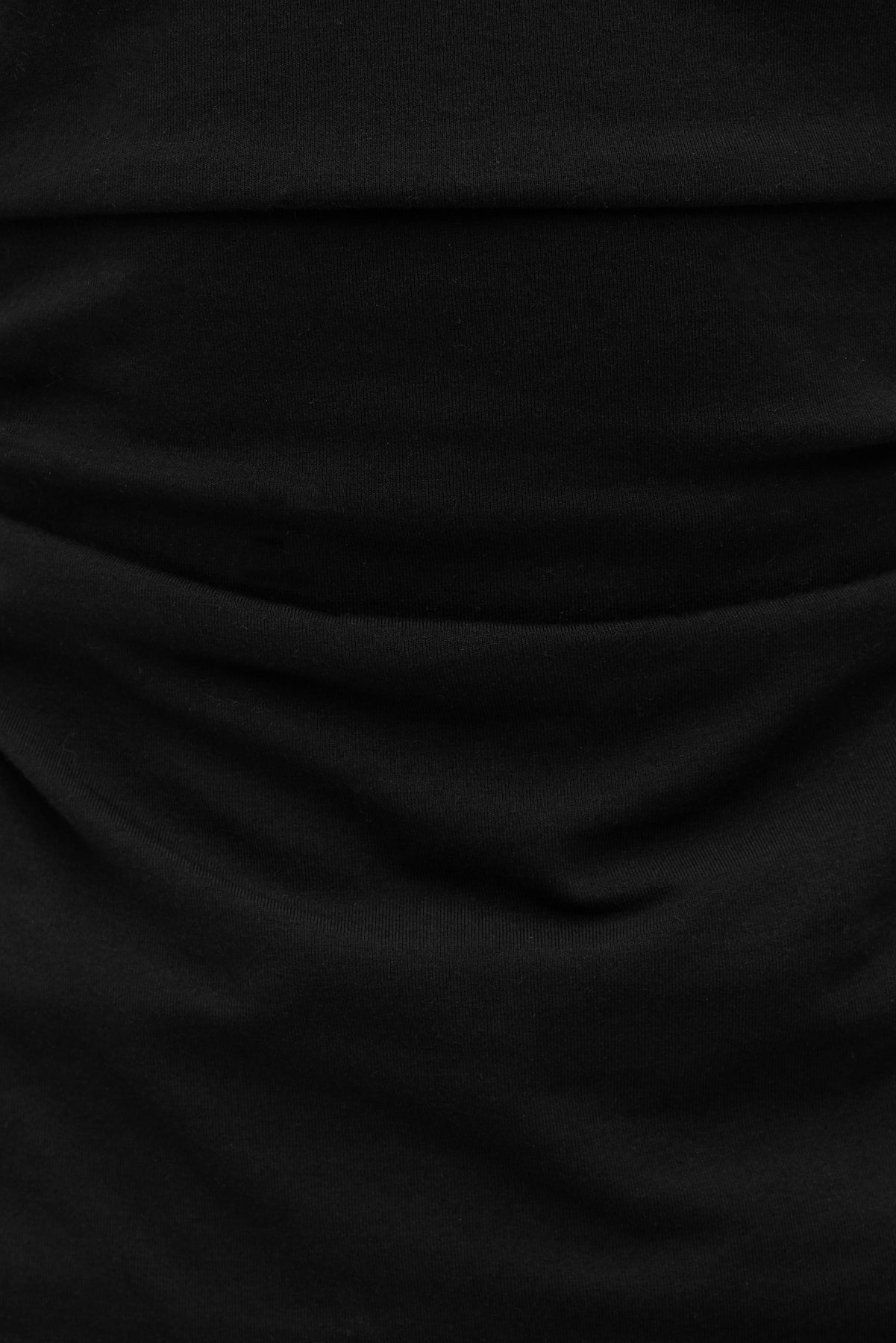 Dynamite Store | Katia Ruched Jersey Mini Dress Black