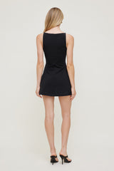 Dynamite Outlets | Kate Cotton Mini Dress Black