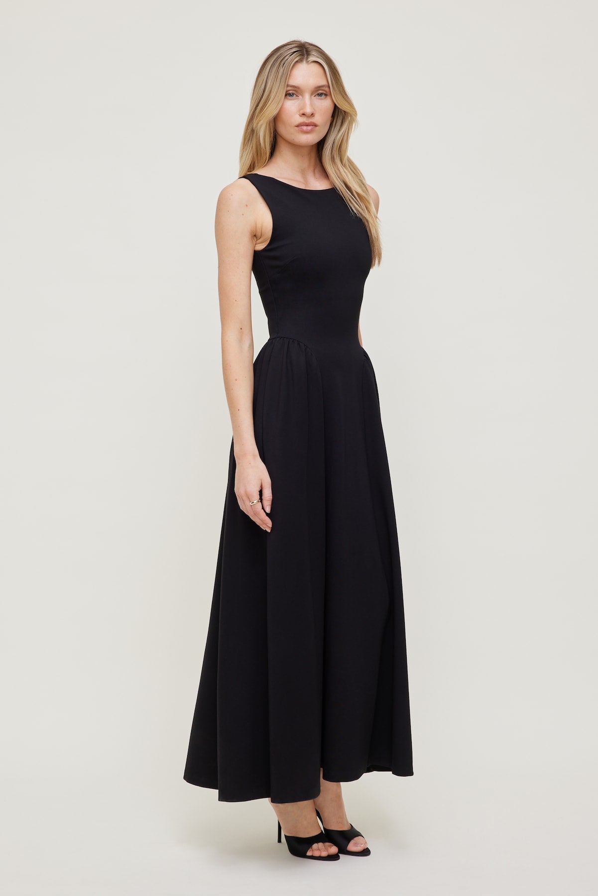 Dynamite Online | Iris Ponte Midi Dress Black