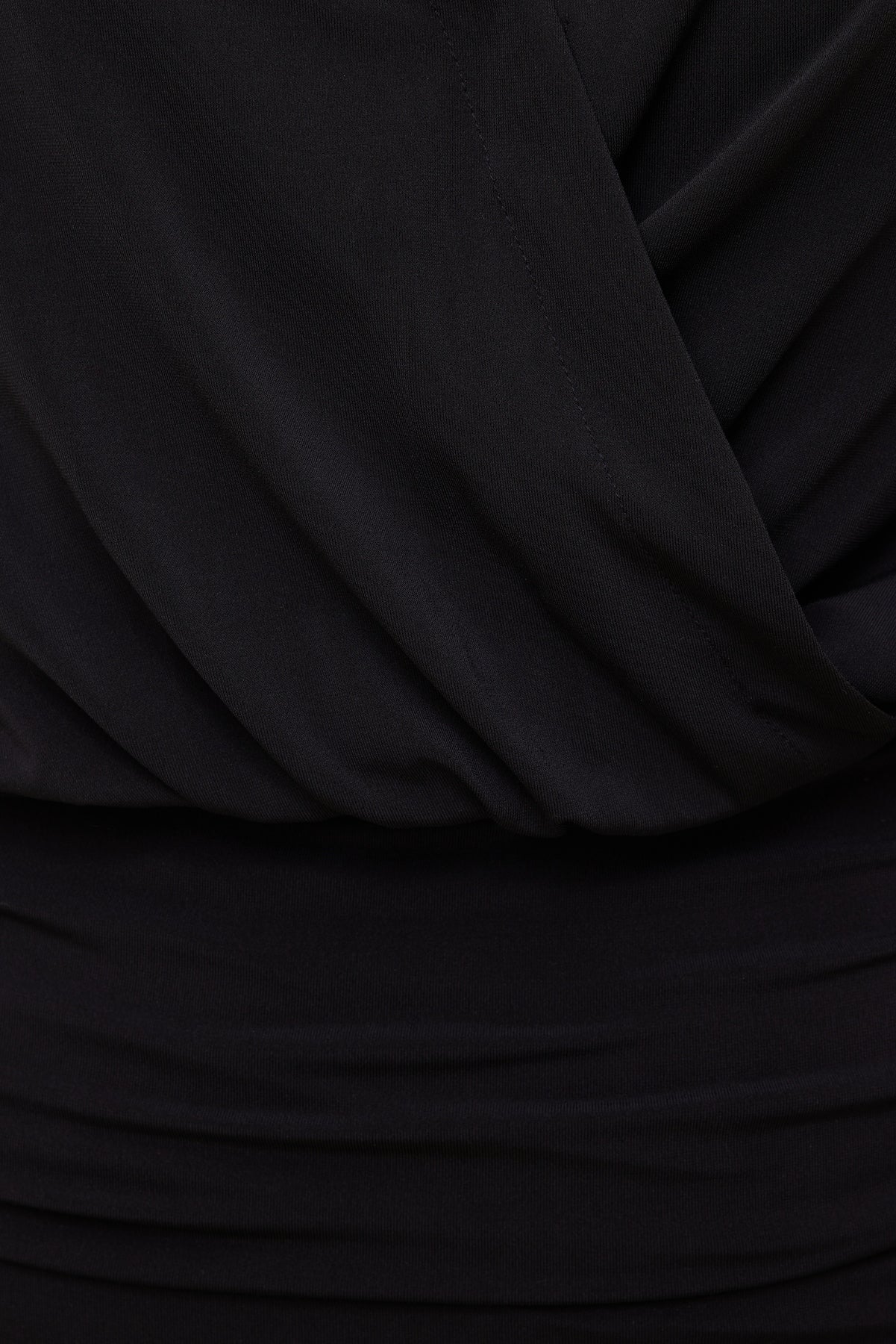 Dynamite Website Shop | Sculpt Mini Shirt Dress Black