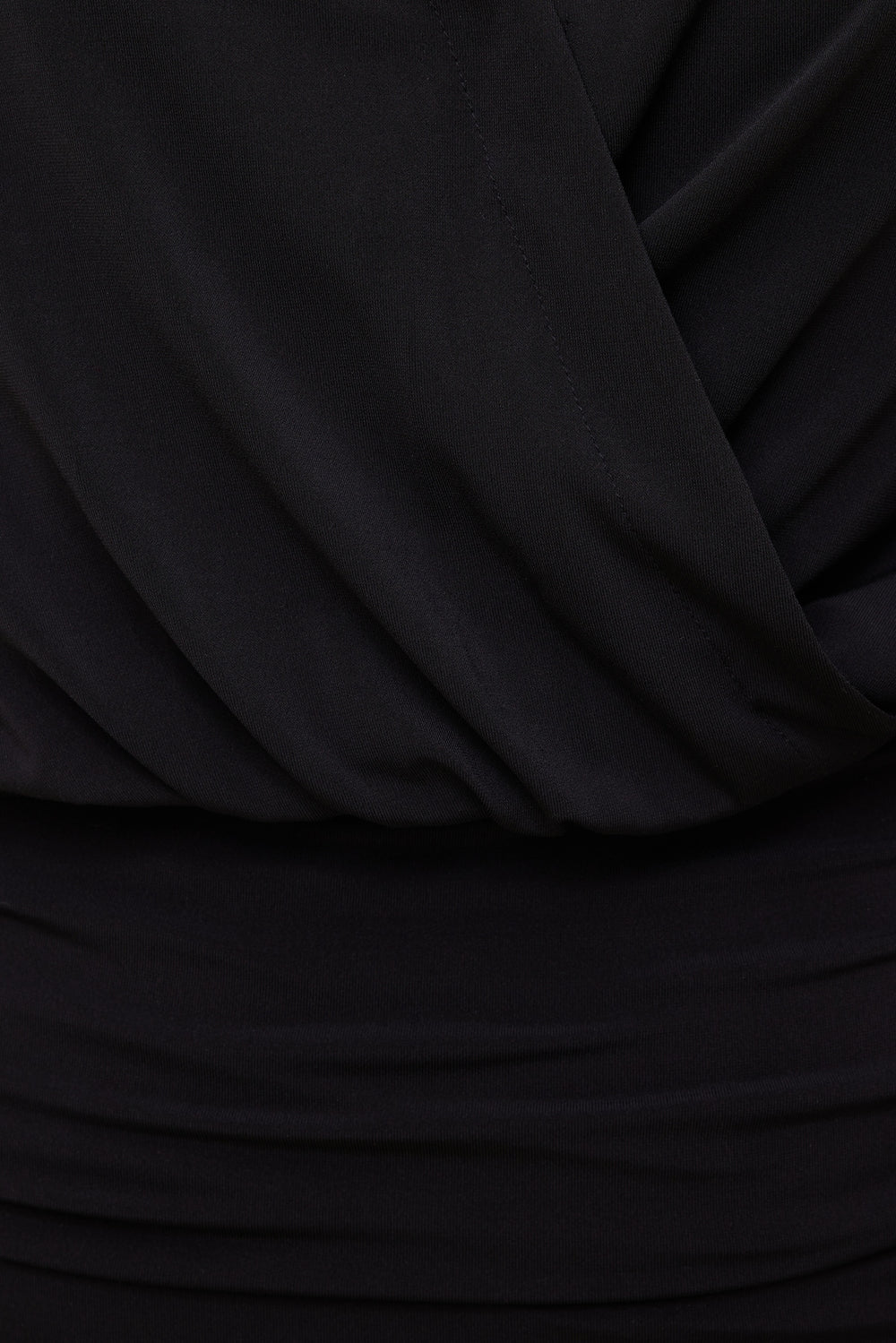 Dynamite Website Shop | Sculpt Mini Shirt Dress Black