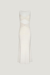 Dynamite Online | Julia Sculpt Maxi Dress White