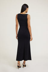 Dynamite Outlets | Sculpt Twisted Maxi Dress Black