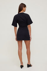 Dynamite Discount | Andrea Cotton Mini Dress Black