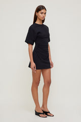 Dynamite Discount | Andrea Cotton Mini Dress Black