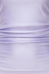 Dynamite Website Shop | Stretch Satin Halter Maxi Dress PURPLE