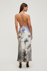 Dynamite Online | Open Back Satin Slip Dress Purple