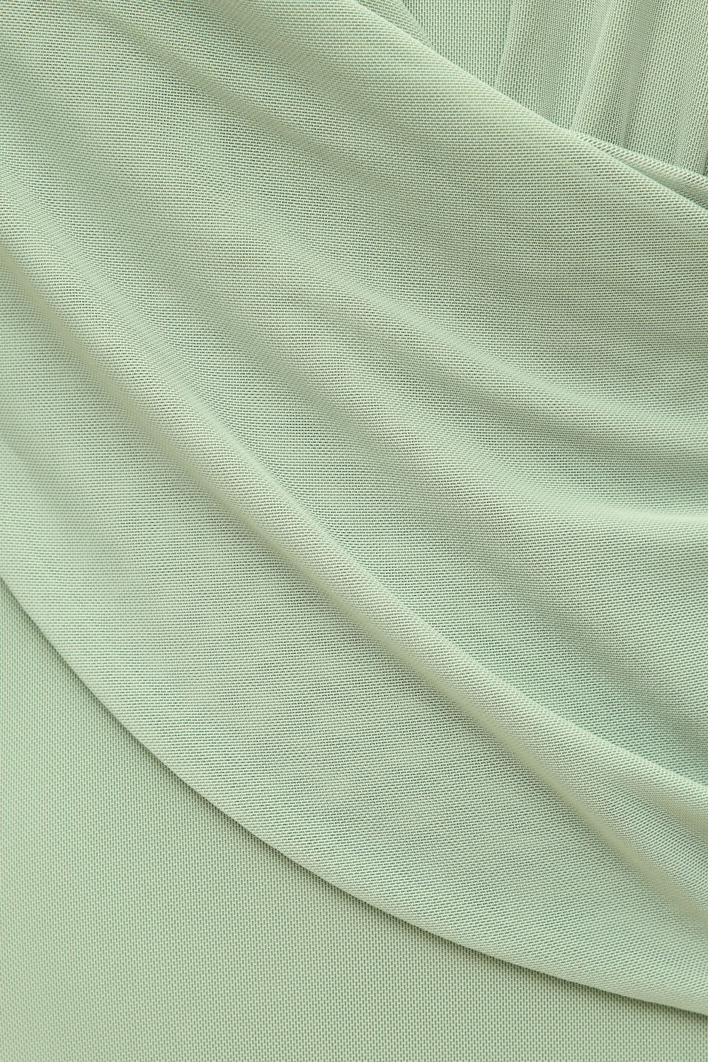 Dynamite Website Shop | Plunge Mesh Maxi Dress Green