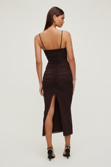 Dynamite On Sale | Mona Mesh Midi Dress Purple