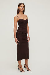 Dynamite On Sale | Mona Mesh Midi Dress Purple