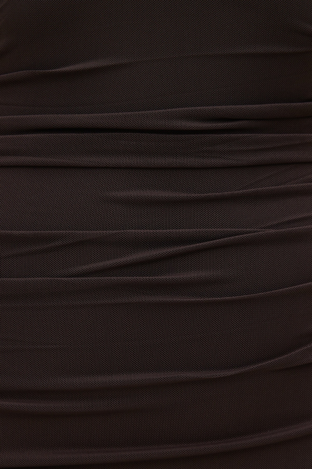 Dynamite Discount | Reia Halter Mesh Maxi Dress Brown