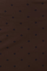 Dynamite On Sale | Katia Mesh Long Sleeve Mini Dress Brown