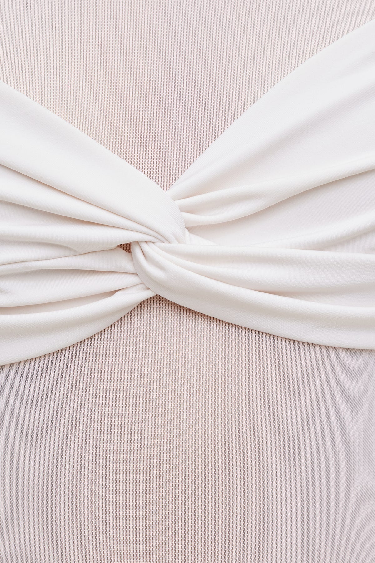 Dynamite Discount | Kai Sheer Mesh Bodysuit White