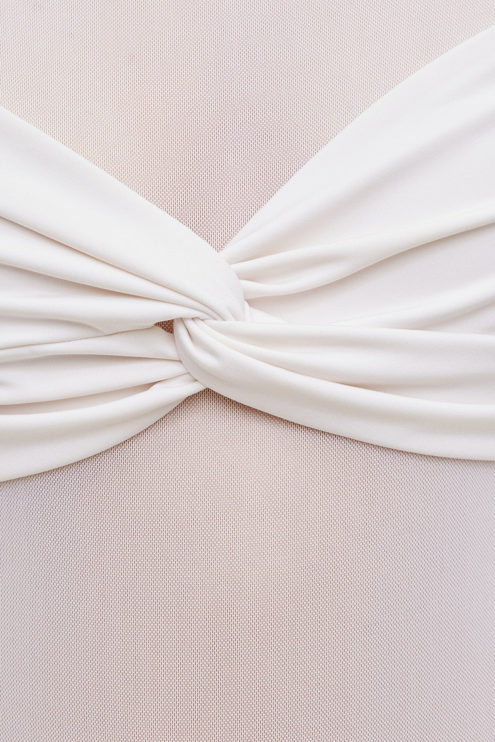 Dynamite Discount | Kai Sheer Mesh Bodysuit White