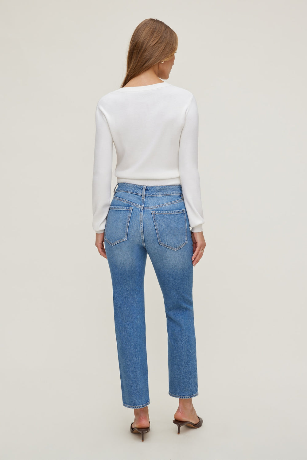 Dynamite Store | Frenchie High Rise Slim Leg Jeans Blue
