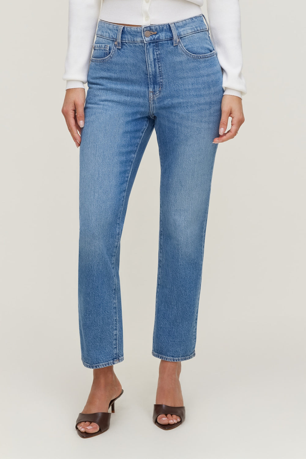 Dynamite Store | Frenchie High Rise Slim Leg Jeans Blue