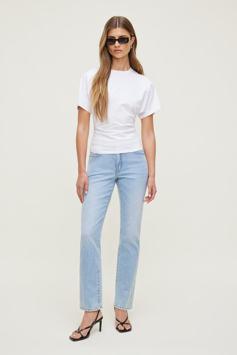 Dynamite Website Shop | Frenchie High Rise Slim Leg Jeans Blue