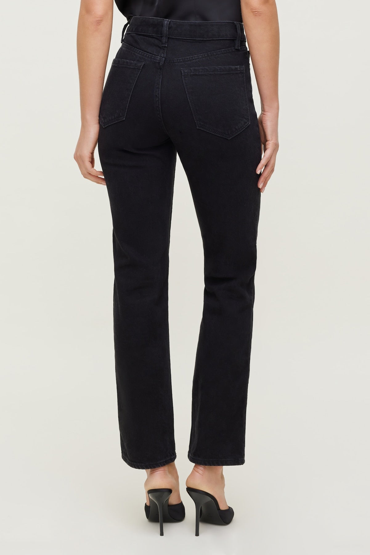 Dynamite Outlets | Frenchie High Rise Slim Leg Jeans Black
