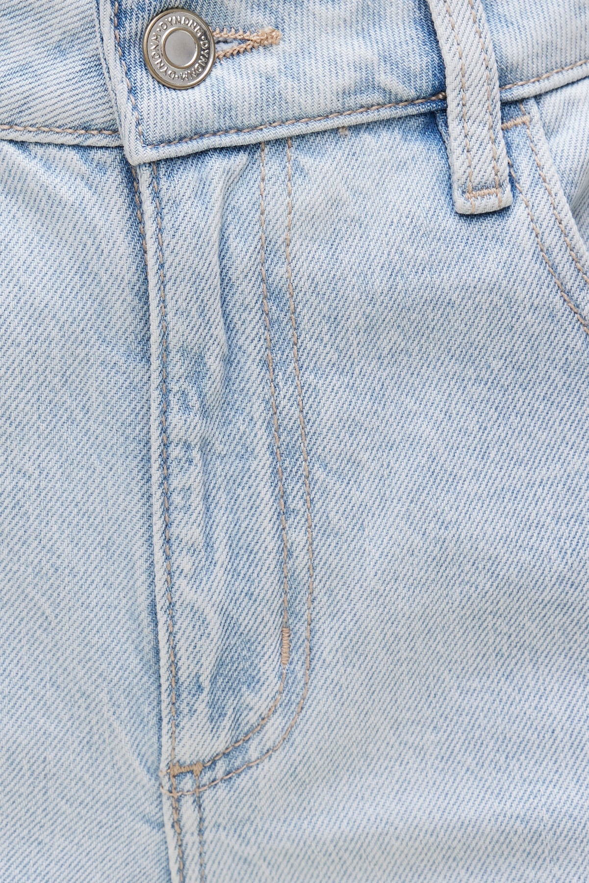 Dynamite US | Heidi High Rise Wide Leg Jeans Blue