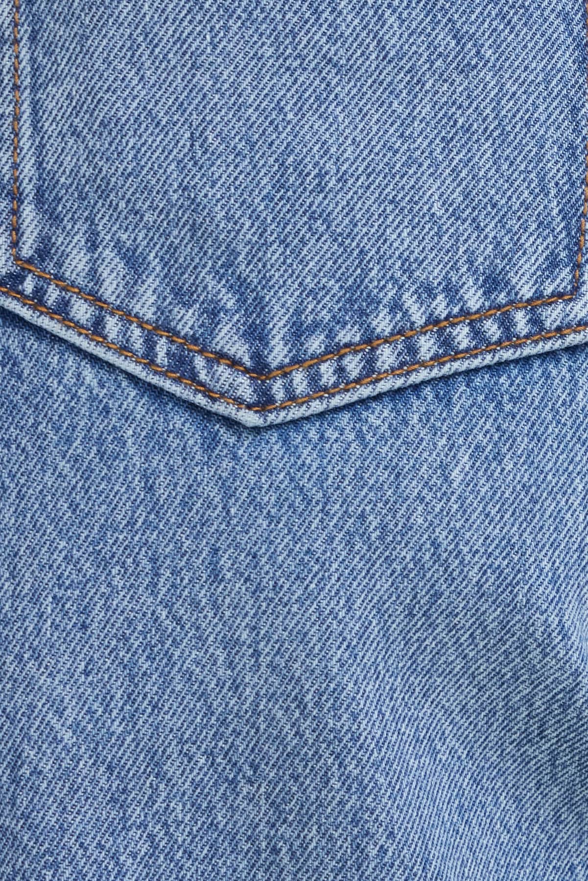 Dynamite Online | Lennon Ultra High Rise Wide Leg Column Jeans Blue
