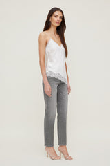 Dynamite Outlet | Frenchie High Rise Slim Leg Jeans Black