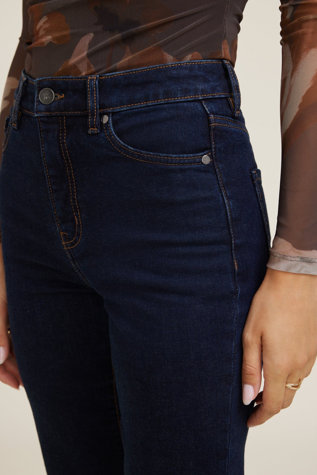 Dynamite Store | Elodie Stretch High Rise Bootcut Jeans Blue