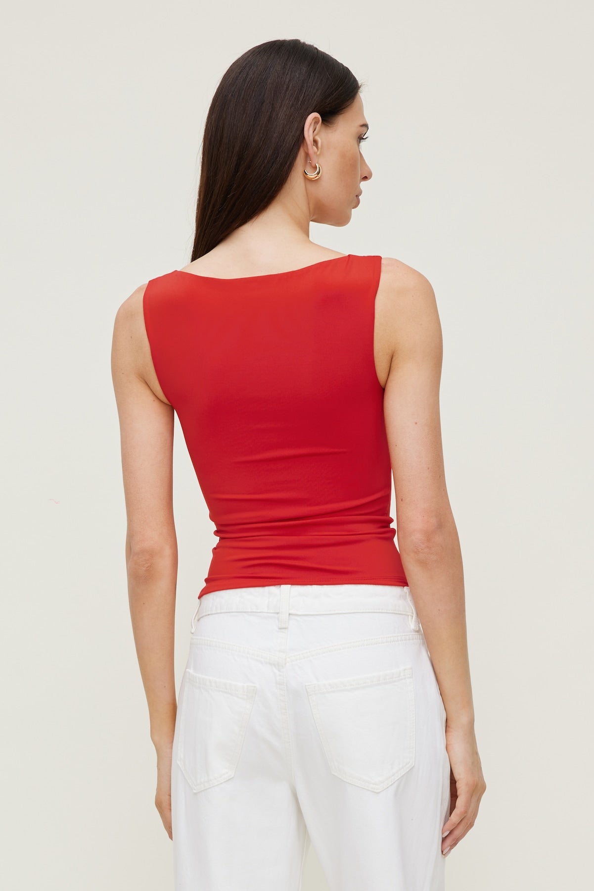 Dynamite Outlet | Nola Sculpt Tank Top Red