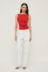 Dynamite Outlet | Nola Sculpt Tank Top Red