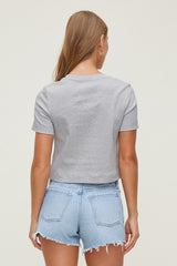 Dynamite Website Shop | Everyday Cotton T Shirt Gray