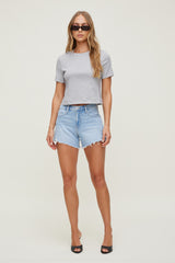 Dynamite Website Shop | Everyday Cotton T Shirt Gray