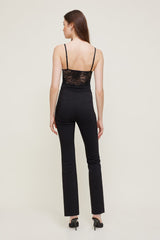 Dynamite Outlet | Lace Bustier Bodysuit Black