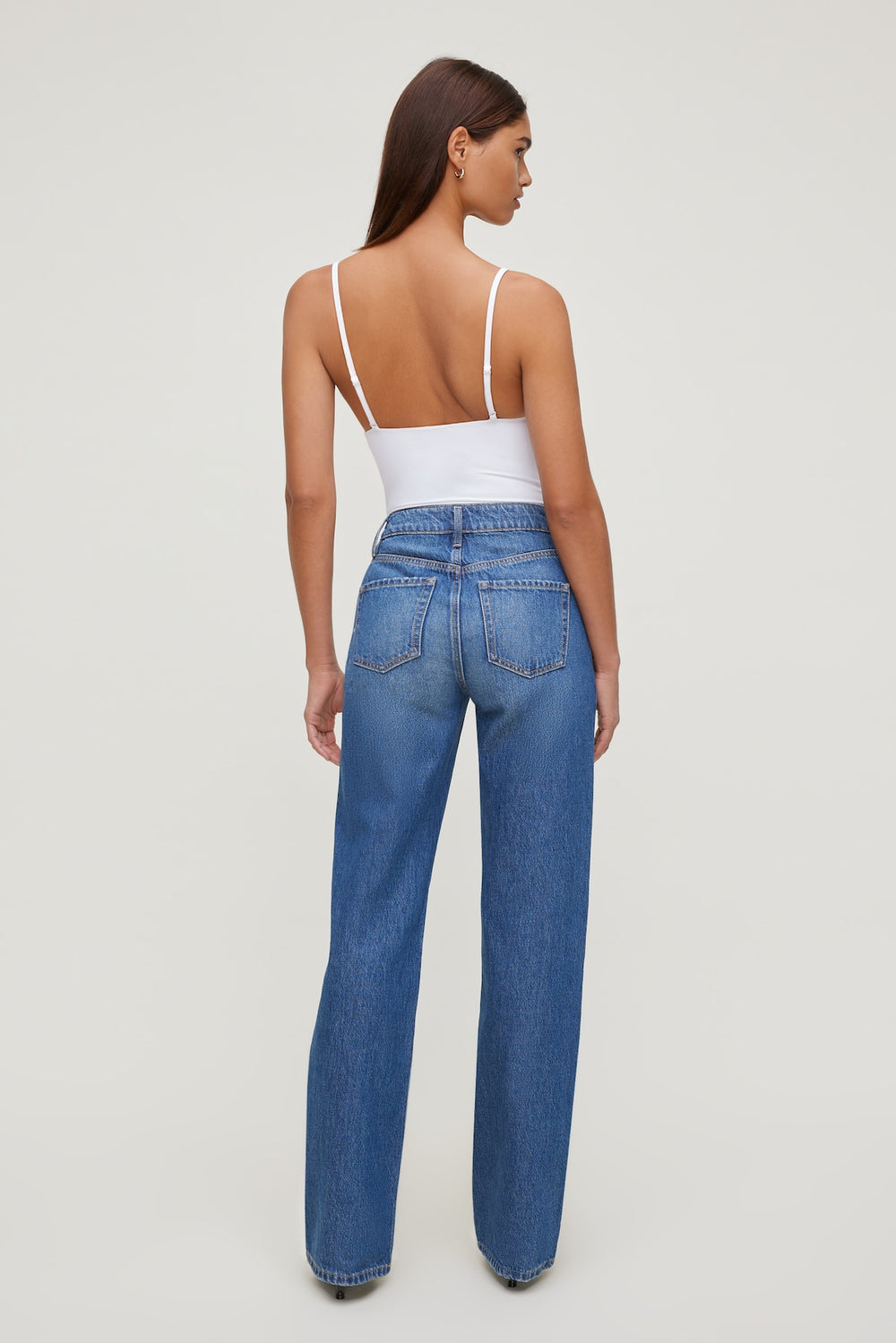 Dynamite Outlet | Lace Trim Bodysuit White
