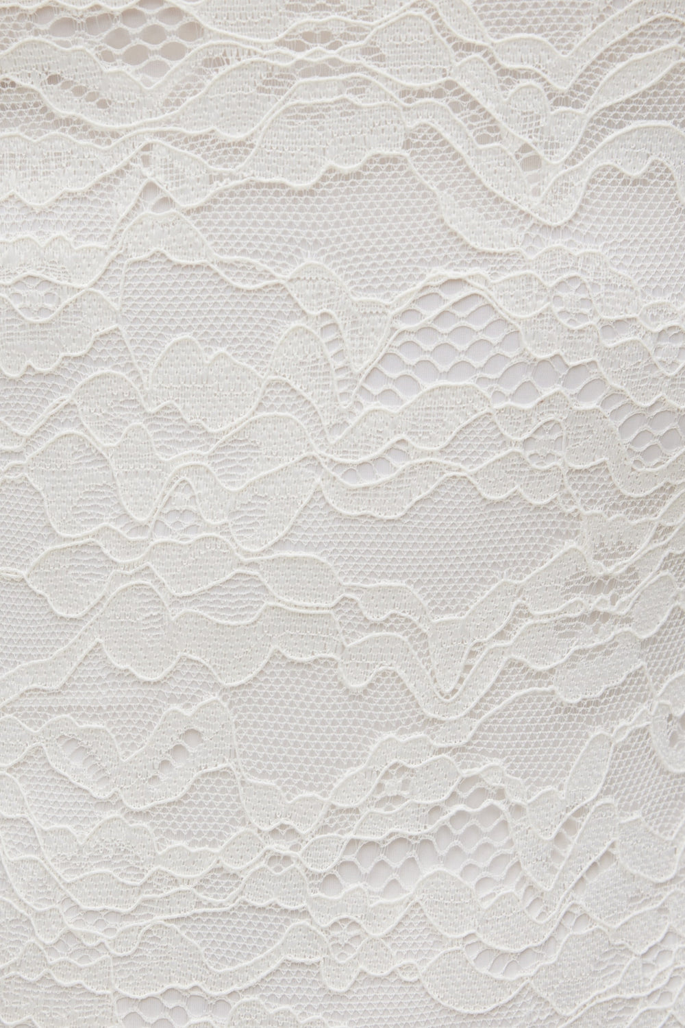 Dynamite Outlets | Mock Neck Lace Bodysuit Beige