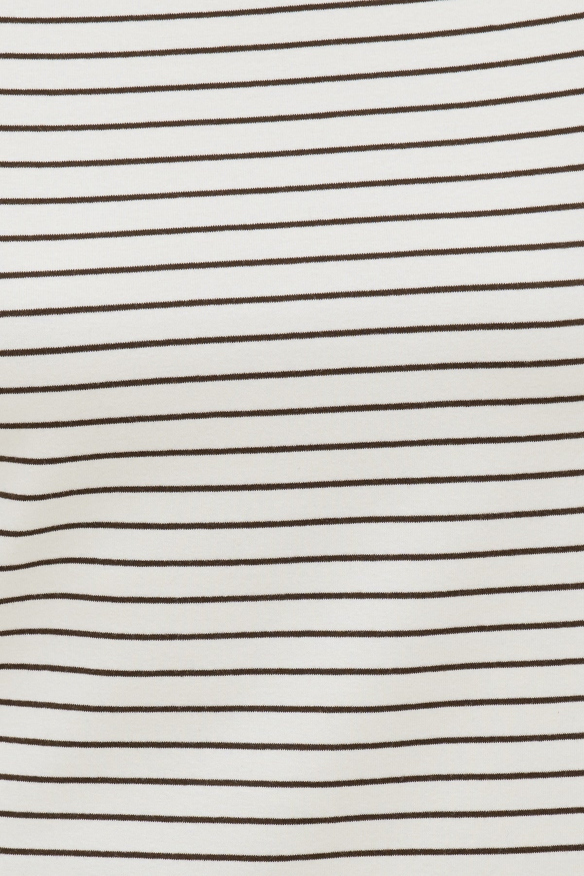Dynamite On Sale | Everyday Striped Heavy Cotton T Shirt Brown