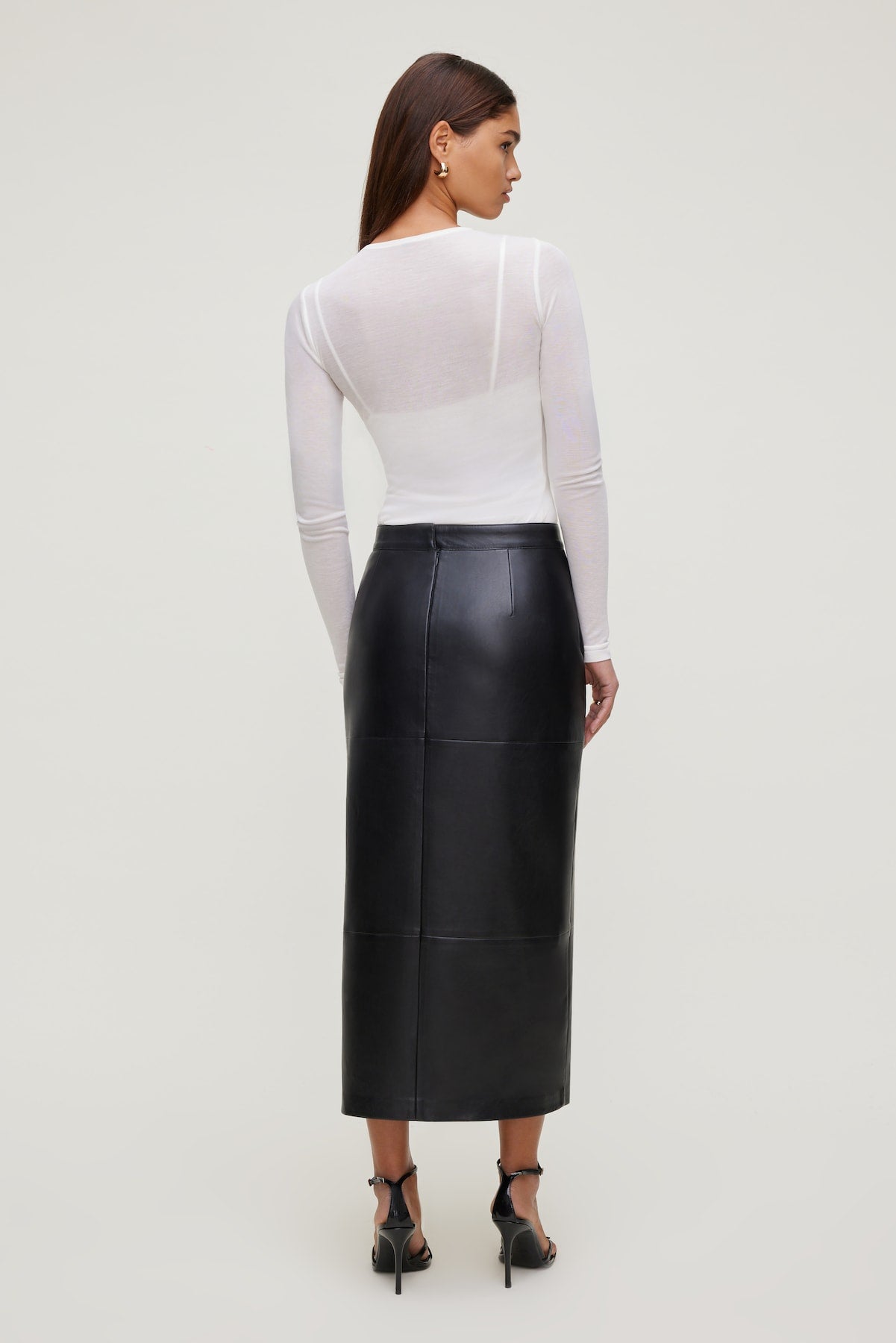 Dynamite Store | Sheer Layered Cami and Long Sleeve T Shirt Beige