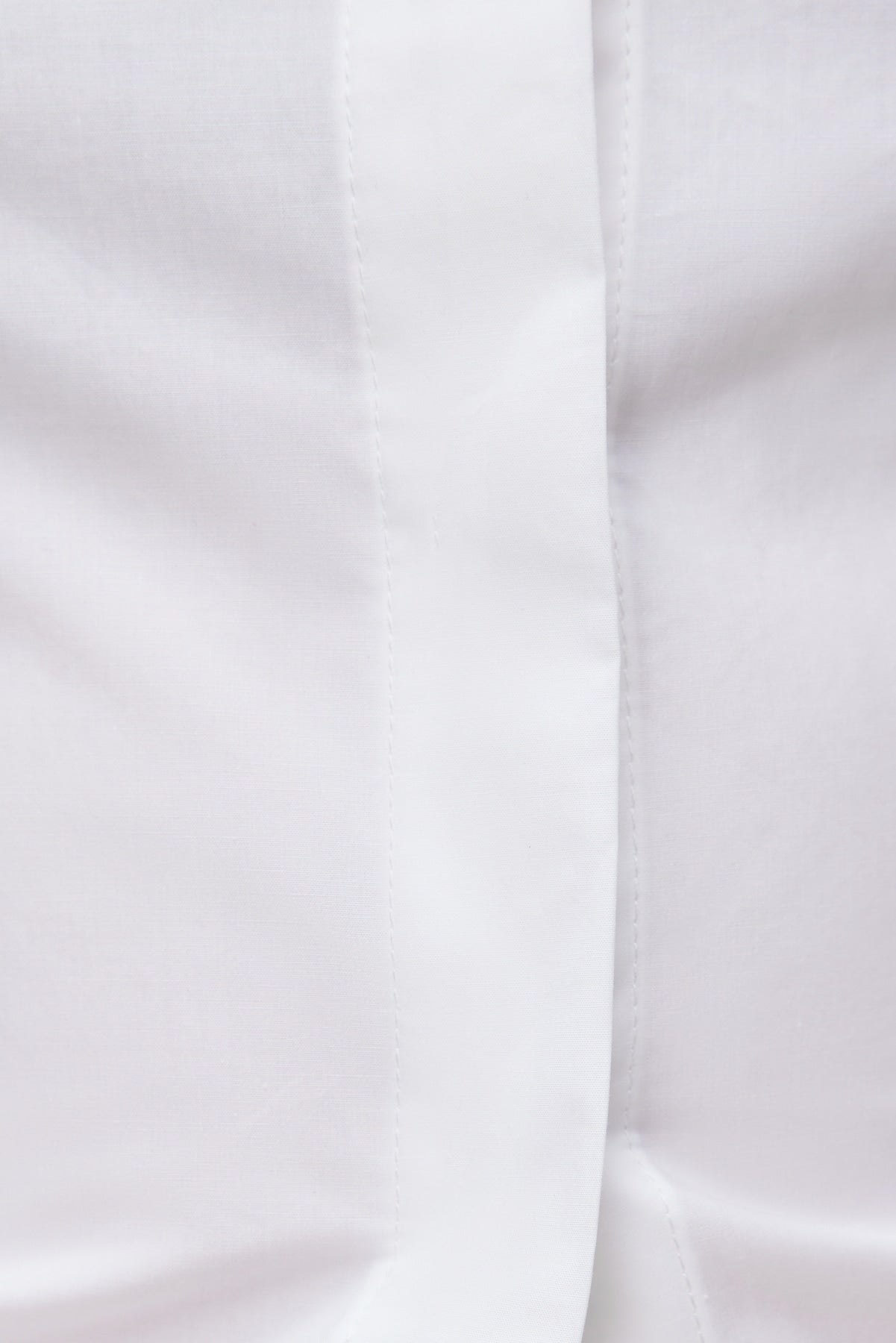 Dynamite Outlets | Poplin Cinch Back Shirt White