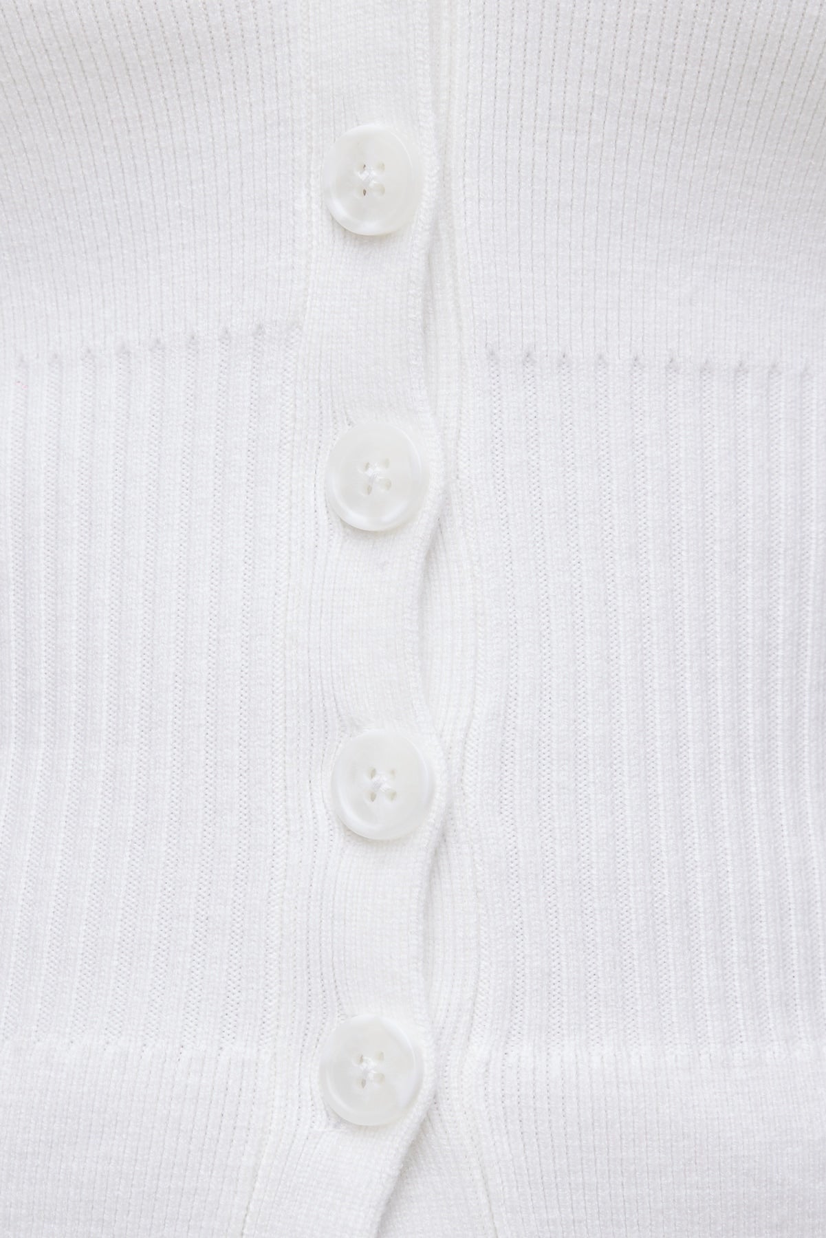 Dynamite Discount | Cinched Waist Cardigan White