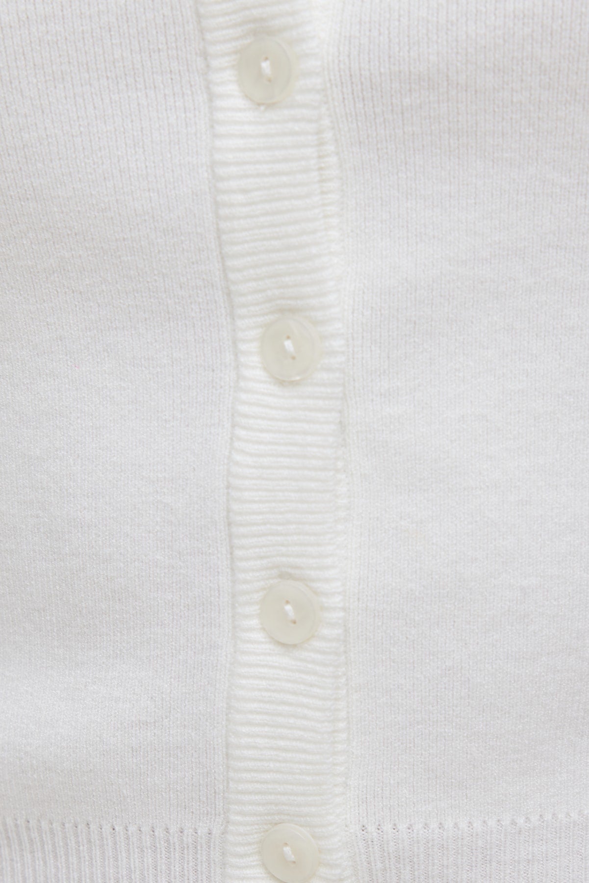 Dynamite Website Shop | Rebecca Crewneck Cardigan White