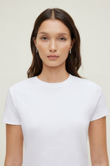 Dynamite Website Shop | U Shaped Pavé Hoop Earrings Gray