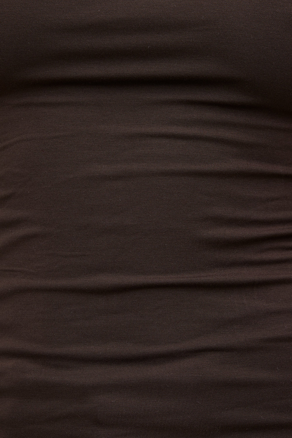 Dynamite Outlets | Off Shoulder Long Sleeve Top Brown