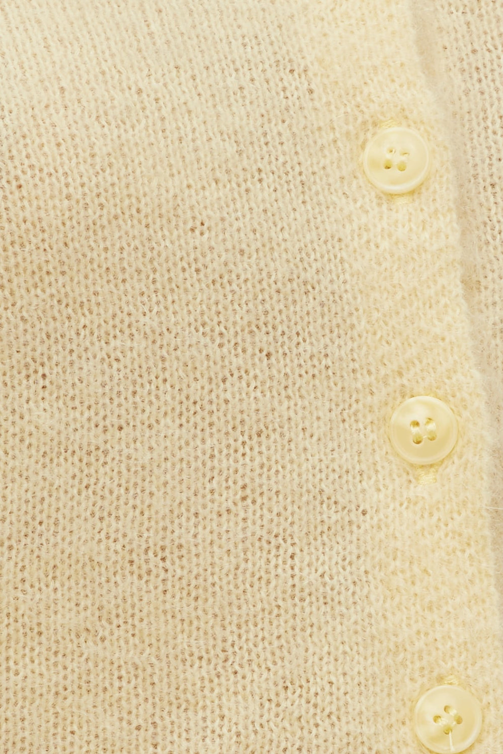 Dynamite Website Shop | Premium Mohair Short Sleeve Cardigan Yellow