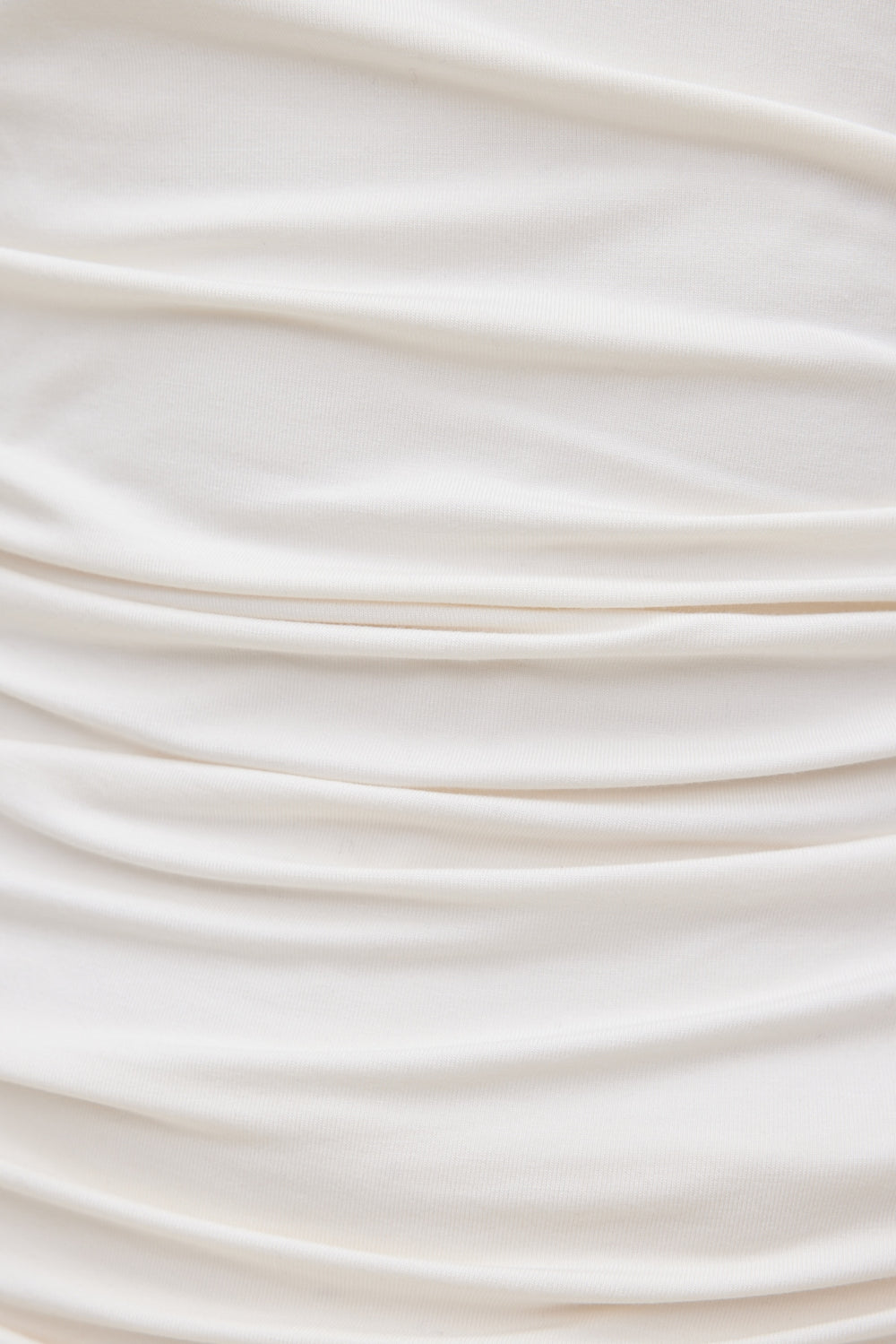 Dynamite Store | Draped Long Sleeve Top Beige