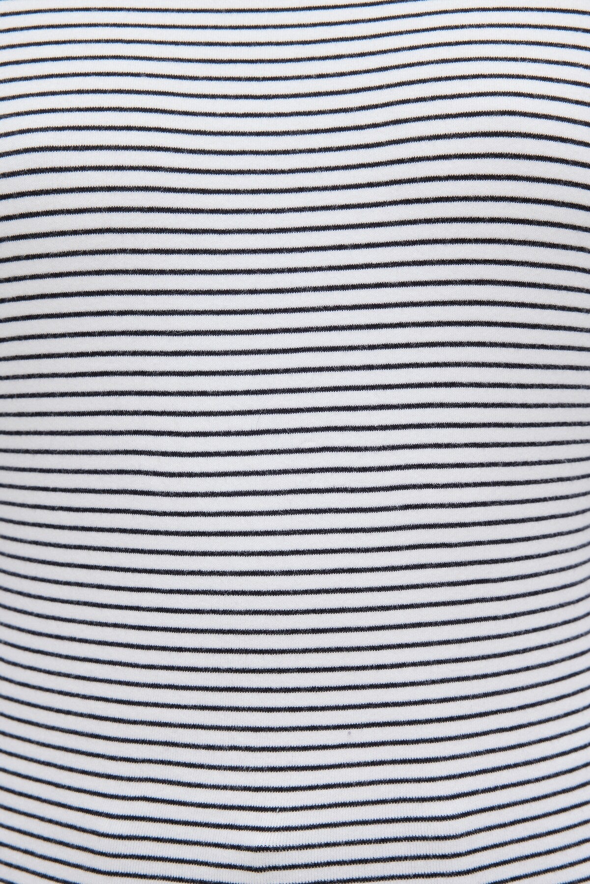 Dynamite Outlets | Striped Dolman Heavy Cotton Top White