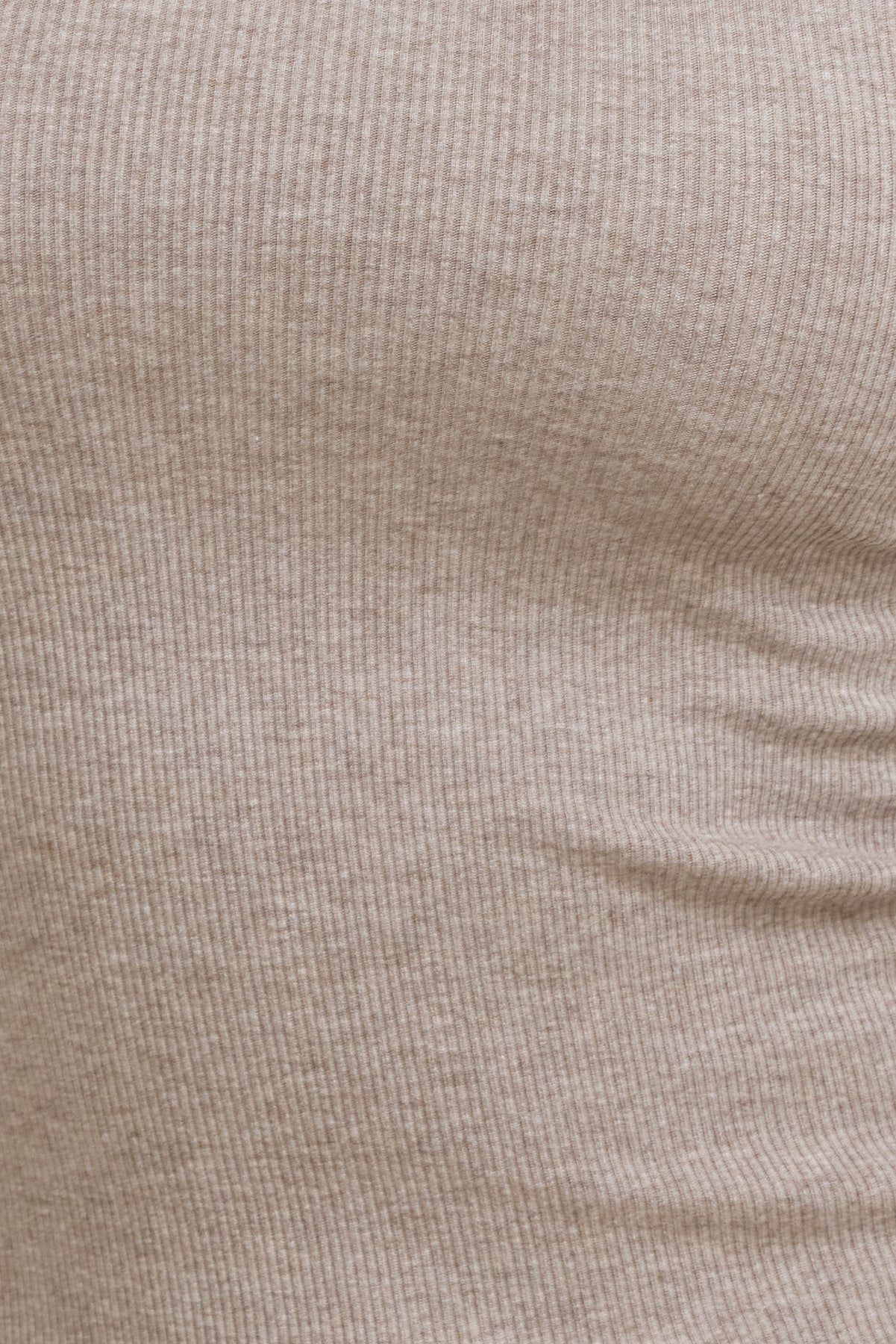 Dynamite US | Tedi Ribbed Long Sleeve T Shirt Brown