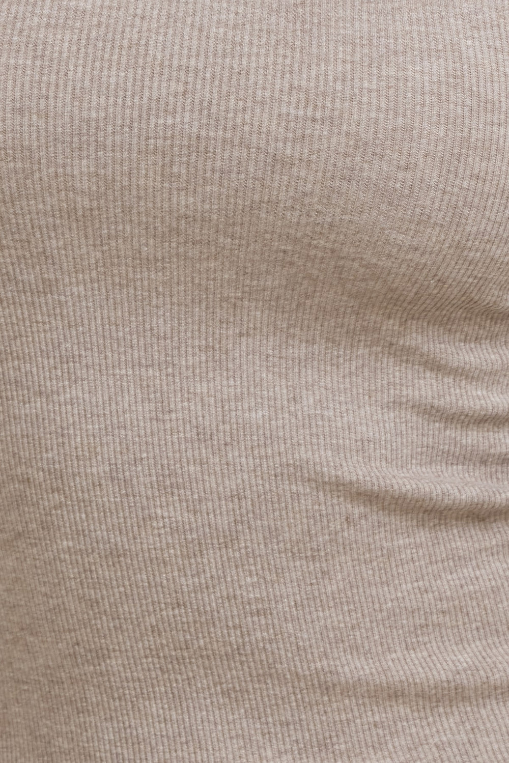Dynamite US | Tedi Ribbed Long Sleeve T Shirt Brown