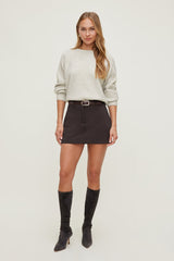 Dynamite Outlets | Rory Oversized Sweater Gray